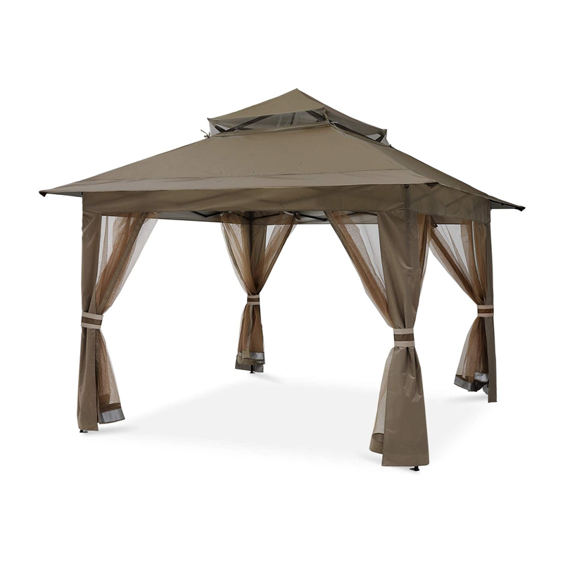 Garden Supplies Pergola Aluminium Aluminium Gaza Outdoor Aktywność Zastosowanie z siatką komarów, czekolady